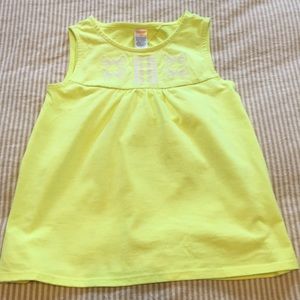 Highlighter yellow summer top